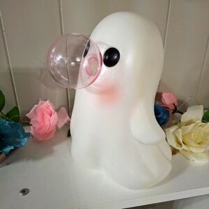 Cute Bubble Blowing Ghost Decor